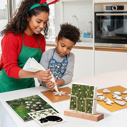 Swedish Kitchen Towel Set Absorbent Cellulose Sponge Cloth Biodegradable Ideal for Household Kitchen Cleaning Reusable Kitchen Towel Set 8-Piece Set