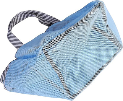 Haundry Mesh Shower Caddy Tote, Portable Shower Caddy Bag with 8 Pockets for College Dorm Room Essentials, Beach, Swimming, Gym