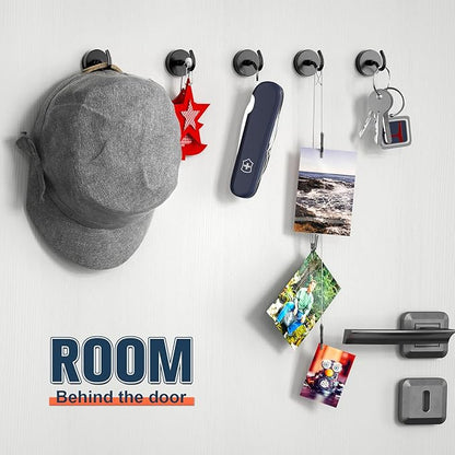 FINDMAG 20 Pack Magnetic Hooks, 50lbs Strong Magnetic Hooks Heavy Duty for Hanging, Magnets with Hooks for Cruise Cabin, Classroom, Office, Grill, Heavy Duty Magnetic Metal Hooks for Refrigerator
