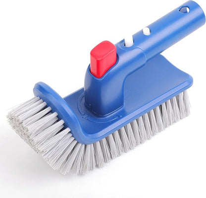 Sepetrel Pool Brush Head for Cleaning Walls,Steps & Corners,Rotatable Hand Scrub Brushes,for Inground/Above Ground Swimming Pool,Spa, Bathroom, Hot Tub, Kitchen
