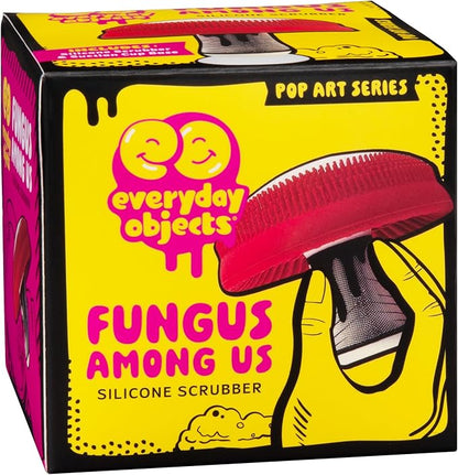 Fungus Among Us – Mushroom Silicone Scrubber | Heat-Resistant Kitchen Sponge for Dishes & Pans