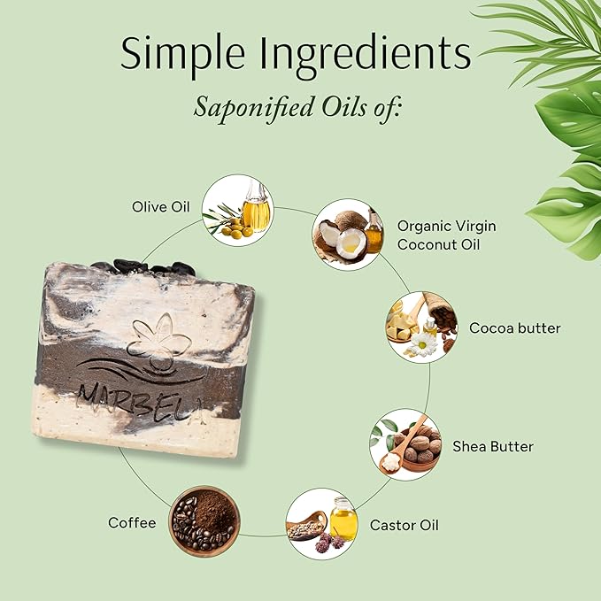 Marbela Cosmetics Handmade Soap - Latte - Soap Bar 3.5 oz