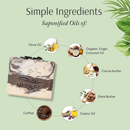 Marbela Cosmetics Handmade Soap - Latte - Soap Bar 3.5 oz