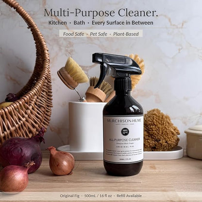 Murchison-Hume All Purpose Cleaner Spray | Plant Based Multi-Surface | Non-Toxic | Food & Pet Safe | Granite, Marble & Stone Safe | Cuts Grease | Kitchen & Bath | Refill Available | Original Fig