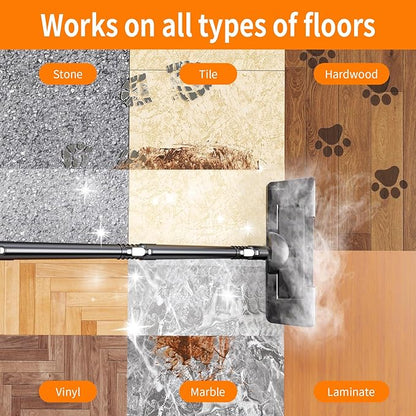 Steam Mop, Detachable Steam Cleaner 16-in-1 Lightweight Handheld Steamer for Hardwood Floors, Home, Tile,Wall Furniture, Clothes, Windows Cleaning