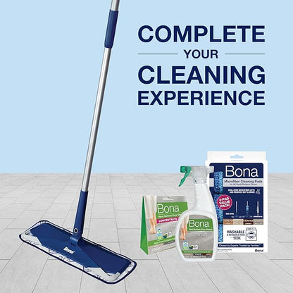 Bona® Multi-Surface Floor Cleaner Spray - 32 fl oz - Unscented - Includes Filled Bottle + Concentrate Refill for Multi-Surface Floor Cleaning