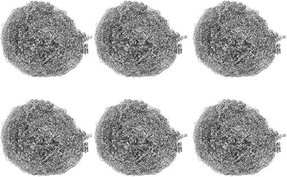 30PCS Stainless Steel Scrubbers Cleaning Balls, Heavy Duty Scouring Pads for Pots Pans Cookware, Non - Scratch Kitchen Cleaning Tool for Home Restaurant