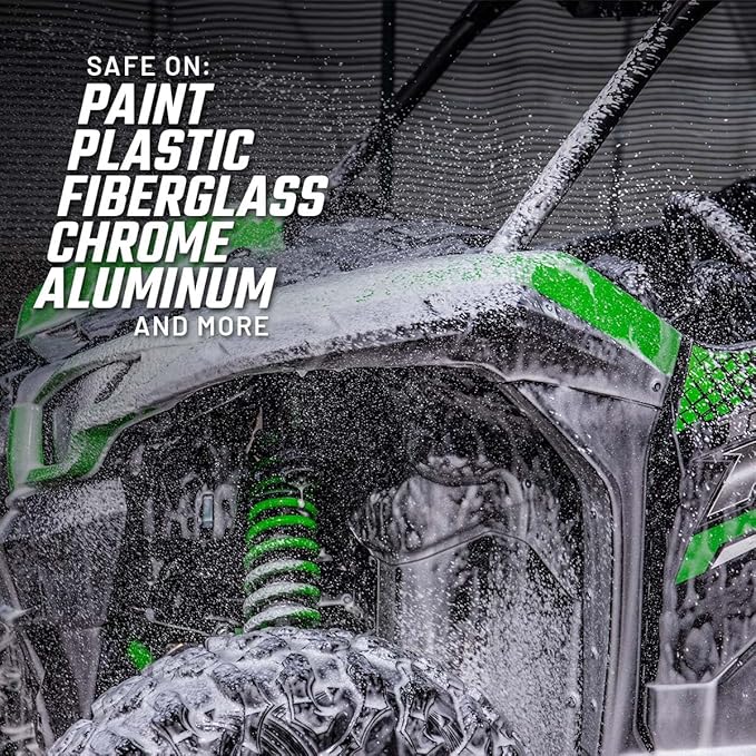 Slick Products Off-Road Wash (64 oz.) + Pressure Washer Foam Cannon Bundle – Super Concentrated ATV, UTV, Dirt Bike, Jeep & Truck Wash Foam Shampoo for Heavy Mud and Dirt