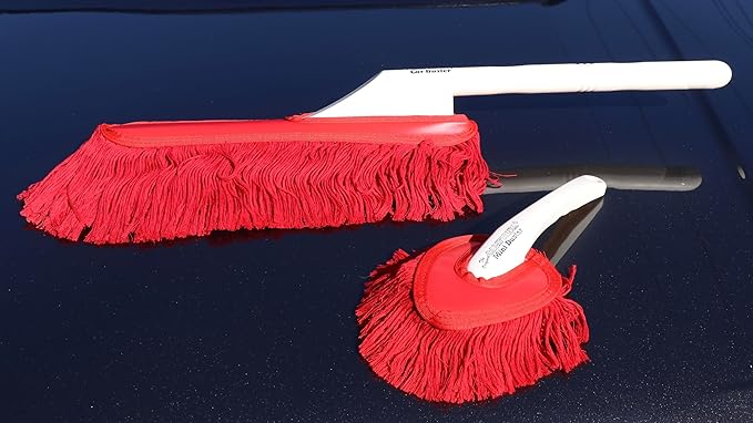 California Car Duster Detailing Combo Kit 2-Pack Bundle with Plastic Handles 64455