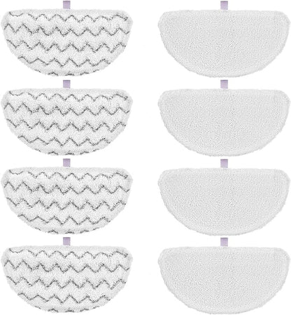 iSingo 1940 for Bissell Steam Mop Pads for Bissell PowerFresh Steam Mop 1806 1544 1440 2075A 2685A 1940W,19404 Series, Replacement Part #5938#203-2633, 8 Pack