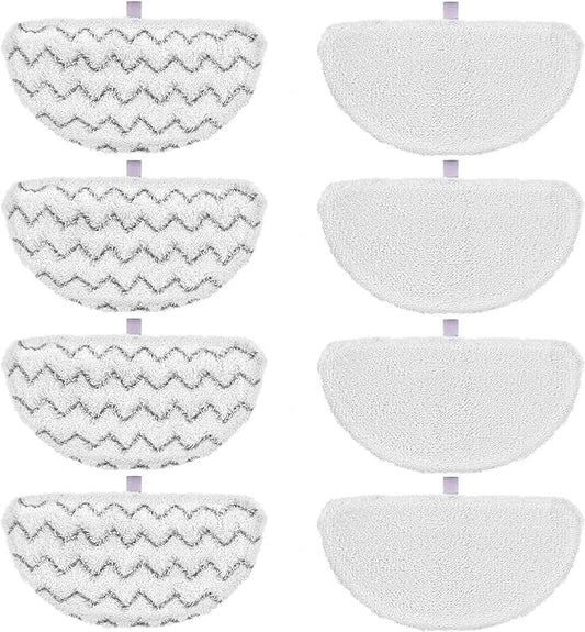 iSingo 1940 for Bissell Steam Mop Pads for Bissell PowerFresh Steam Mop 1806 1544 1440 2075A 2685A 1940W,19404 Series, Replacement Part #5938#203-2633, 8 Pack