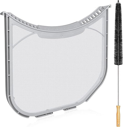 ADQ566564 Lint Filter Replacement for LG and Kenmore Dryers, New Version ADQ566564 Filter (Bottom with Notches), Ultra Durable Lint Screen Trap with Dryer Vent Lint Brush
