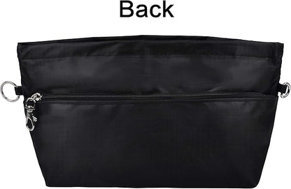 Vercord Handbag Purse Tote Pocketbook Organizer Insert Zipper Closure 11 Pockets 3 Sizes Many Colors
