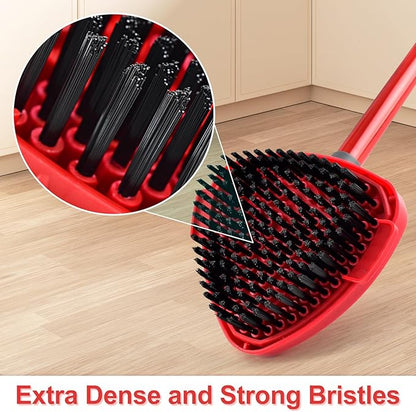 Scrubber Mop Head for Ocedar, Upgrade Scrub Brush for Ocedar, Spin Mop Scrub Brush Head for Oceda EasyWring 1-Tank, More Bristles Scrub Brush Attachment for Bathroom, Deck, Kitchen Floor Cleaning