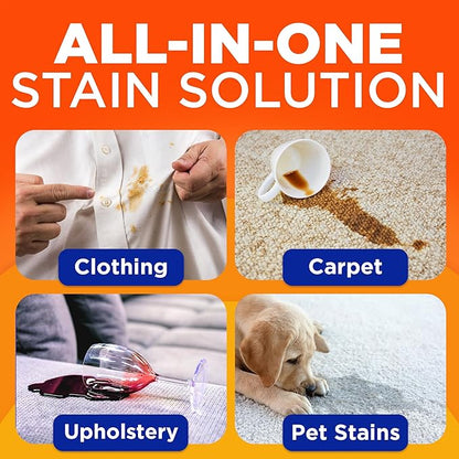 Tide Laundry Stain Remover with Oxi, Rescue Clothes, Upholstery, Carpet and more from Tough Stains, Stain Treater, 22 Fl Oz (Pack of 4)