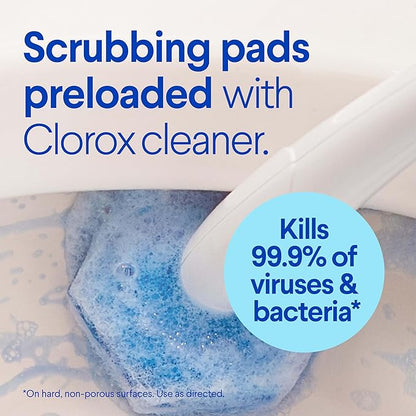 Clorox ToiletWand Toilet Cleaner Refills, Toilet brush, Original, 20 Count
