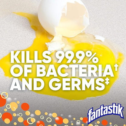 Fantastik All-Purpose Cleaner Refill, Fresh Scent, 128 oz