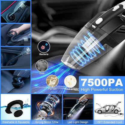 Car Detailing Kit, Car Detailing Brush Set with Vacuum, Bendable Car Wheel Rim Cleaner Brush Set, Car Detailing Brushes, Car Wash Cleaning Tools Kit for Interior, Exterior, Wheels, Blue