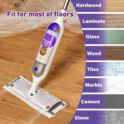 Funtin Power Mop Pads for Swiffer PowerMop, Unscented Disposable Mop Refills, Thickened Multi-Surface Replacement Mopping Pad, Dry & Wet Use for Floor Cleaning, 20 Packs