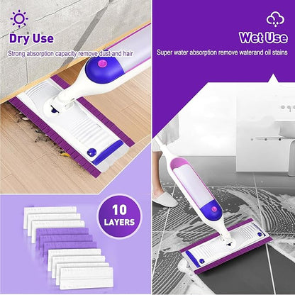 30 Count Power Mop Pads Refills for Swiffer PowerMop Multi-Surface Mopping Pad Disposable Replacement Compatible with PowerMop, Safe on All Finished Floors