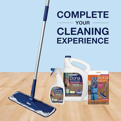 Bona Hardwood Floor Cleaner Spray - 32 fl oz - Lavender Thyme Scent - Refillable - Residue-Free Floor Cleaning Solution for Wood Floors