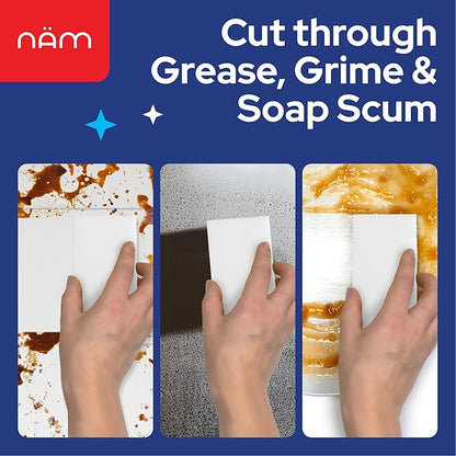 Melamine Sponge 20 Pack, Extra Dense Magic Cleaning Sponge for Kitchen, Bathroom, Walls, Baseboards, Sink, Bathtub & Floor – Multi Surface Eraser Pads for Grease, Scuff Marks & Stains