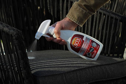 303 Products Multi-Surface Cleaner Spray, Residue-Free Cleaning for Vinyl, Fabric, Plastic & More – Safe on All Water-Safe Surfaces, Sunbrella Recommended, 16 oz (6 Pack)