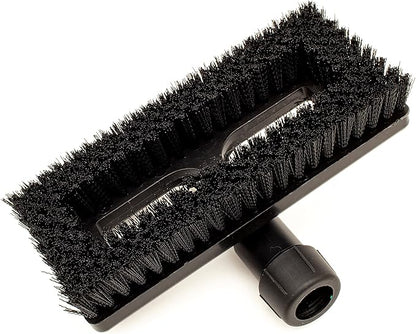 SPARTA 3638831EC03 Polyester Rectangle Scrub Brush, Floor Brush, Cleaning Brush With Swivel Head For Cleaning, 8 Inches, Black