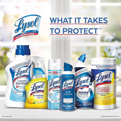 Lysol Bathroom Cleaner Spray, Blue, Island Breeze, 48oz (2X24oz)