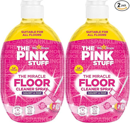 Stardrops - The Pink Stuff - The Miracle Floor Cleaner Spray - Squirt and Mop Multi Pack