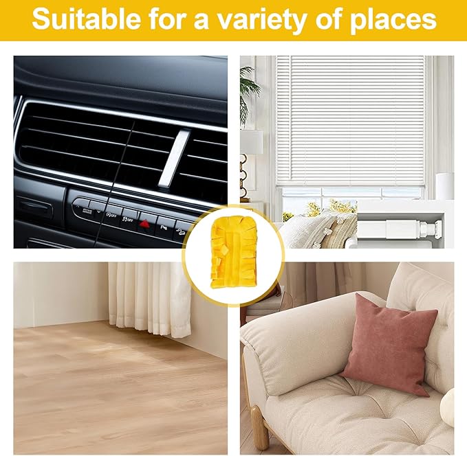 2026 New 360° Electrostatic Duster Refills, Washable Reusable Microfiber Fleece Pads for Home & Pet Hair Blinds, Car, Furniture, Fans Cleaning(4 Colors)