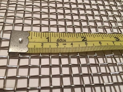 Quality Stainless Steel Mesh - t-304 Stainless Steel Mesh,#4 .047 Wire,Cloth,Screen,Woven Wire, Stainless Steel Wire Mesh 6" X 12"