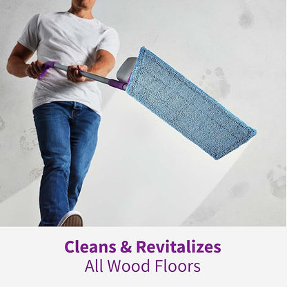 Rejuvenate Wood Floor Cleaner Refill, 1 Gallon, Cleans and Protects All Sealed Hardwood Floors and Dries Fast for a Streak-Free Clean
