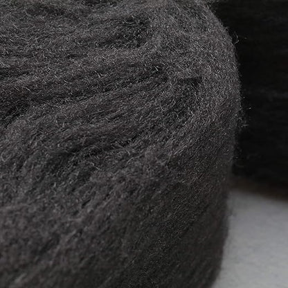 SING F LTD 2 Rolls of 120g Steel Wire Wool Ultra Fine 00000 Grade Soft Abrasion Resistance for Glass Cleaning Marble Furniture Polishing