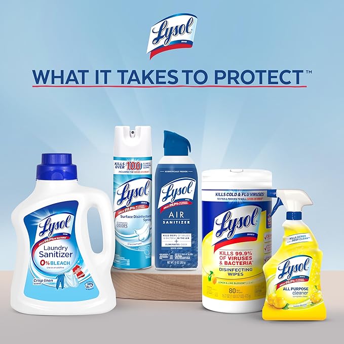 Lysol Kitchen Pro Antibacterial Cleaner Trigger, 22 Fl Oz (Pack of 2)