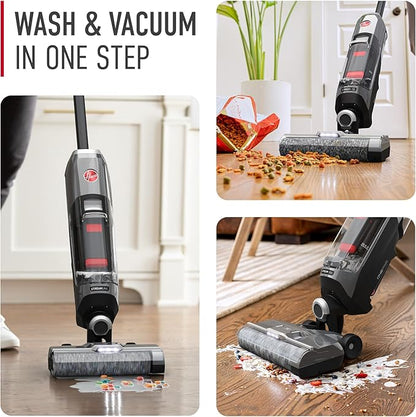 Hoover ONEPWR Streamline Cordless Hard Floor Cleaner Machine, Portable Floor Cleaning Machine, Self Cleaning System, Wash and Dry Mode, Ideal for Hardwood, Luxury Vinyl, Tile and More