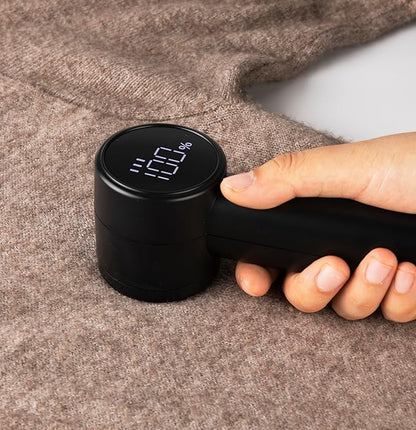 Fabric Shaver – Portable & Lightweight Lint Remover – Removes Fuzz, Pills & Lint – Rechargeable, Fabric Defuzzer for Sweaters, Blankets & Upholstery and Clothing