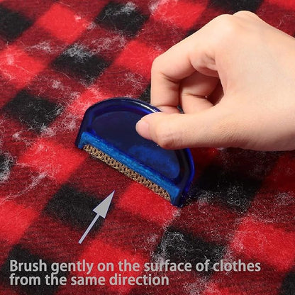 2 Pieces Cashmere Fine Wool Clothes Sweater Combs and Sweater Fabric Shaver, Multi-Fabric Garments De-Pilling De-Fuzzing Lint Fuzz Balls Cleaning Tools to Remove Pills, Fuzz and Lint from Clothes