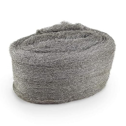 ✮CZ Store✮ - Stainless Steel Wool |13 FT| Grade 0000 Metal Wire Mesh - Soft, Flexible, Reusable - for Cleaning, Buffing, Polishing Glass, Windows, Tiles, Wood, Metal, Copper, Brass
