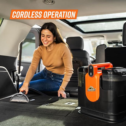 Armor All MAX 20V Cordless Portable Spot Cleaner for Carpet & Upholstery, Portable Deep Cleaner with Auto Detail Tools for Cars, Pets, Area Rugs & Couches- DSCC2001 0901