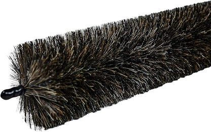 KONEX Flexi-Clean Pro Flexible Dryer Vent Cleaning Brush – 33” Long Horsehair Coil & Lint Trap Cleaner for Refrigerator Coils, Dryer Vents, Appliance Maintenance & Tight Spaces