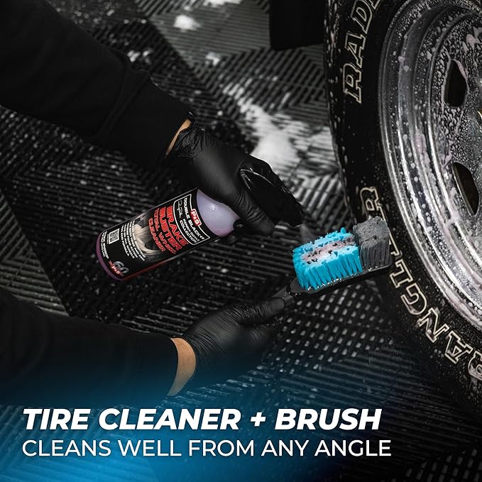 The Rag Company - Complete Car Cleaning Kit - Includes Car Wash Soap, Wheel Cleaner, Interior Car Cleaner, Wash Mitt + Pad, Drying Towel, Microfiber Towels, Wheel Brush - 10 Piece Kit
