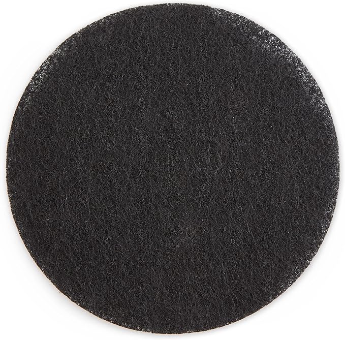 RSVP International Charcoal Compost Bin Filter 2-Piece Set Helps Keep Kitchen Smelling Fresh, Replacement - 1 Gallon Bin/Pail