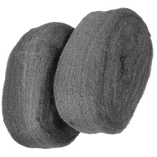 2 Rolls #0000 Extra Fine Steel Wool Pads Flexible Wire Wool Fabric for Polishing Cleaning Rust Removal on Wood and Metal Surfaces Reusable for Industrial and Home Use