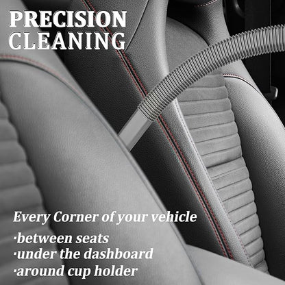 Fullclean Dryer Vent Cleaner Kit for Dyson Gen5 V15 V15s V12 V11 V10 V9 V8 V7 Lint Vacuum Atttachments Detect Absolute Cyclone Outsize Slim Vacuum Cleaner Crevice Flexible Dryer Lint Remove Tool