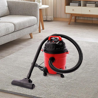 Wet Dry Vacuum 1000W 4Gal, Heavy-Duty Shop Vacuum w/Filter - Portable 3-in-1 Function for Garage, Car & Workshop, 39ft Cleaning Diameter