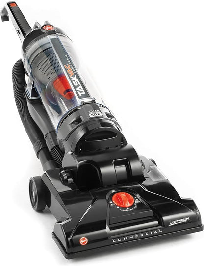 Hoover Commercial TaskVac Vacuum Cleaner, Bagless Upright Vac for Carpet, Lightweight, 35 Foot Cord, Easy Maintenance, with Accessory Pack, Powerful Vacuum Cleaners for Commercial Use