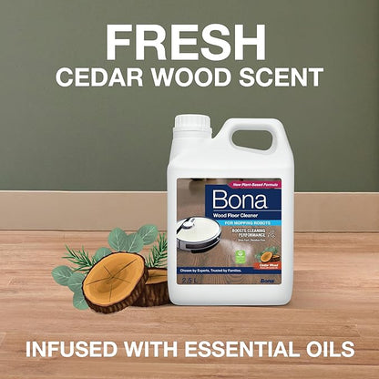 Bona Wood Floor Cleaner Concentrate for Mopping Robots 2.5L