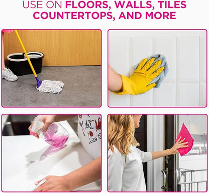 Stardrops - The Pink Stuff - The Miracle All Purpose Floor Cleaner, (82375),(Pack of 4)