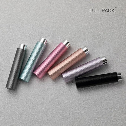 Lulupack Travel Perfume Bottle Refillable - Cologne Spray Atomizer Mini - Small Travel Size Empty Sprayer for Refill Sample Container - Portable Fragrance Decant Dispenser for Women Men 8ml 6PCS Matte